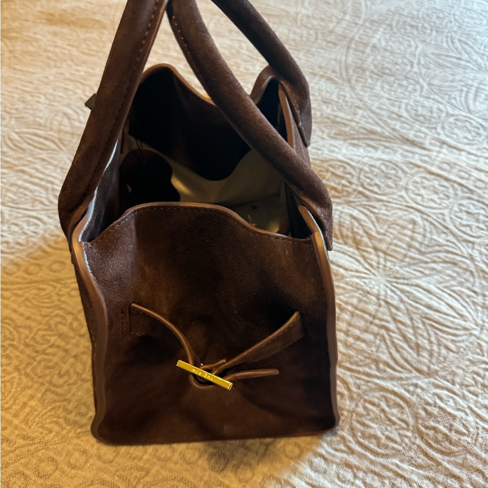 Dark Brown Suede Margaux 10 “row “ - Picture 3 of 5